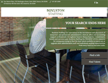 Tablet Screenshot of boylstonstaffing.com